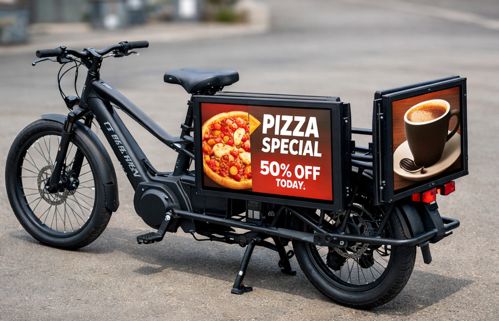 Elevate Your San Tan Valley Business with Mobile Billboard Bikes